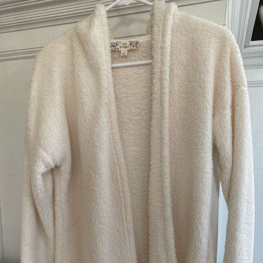 Long Fluffy Cardigan